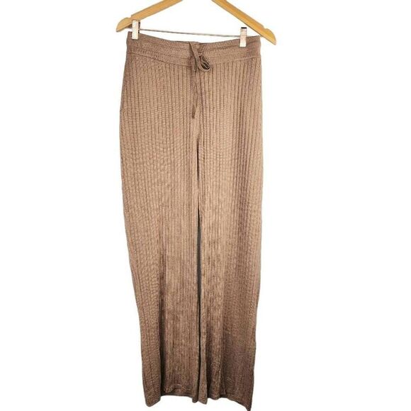 Calvin Klein Plus Wide Leg Ribbed Pants Size 1x - Picture 2 of 6